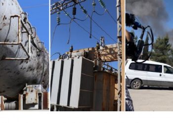 Kobanê’nin merkezi ve 366 köy elektriksiz kaldı