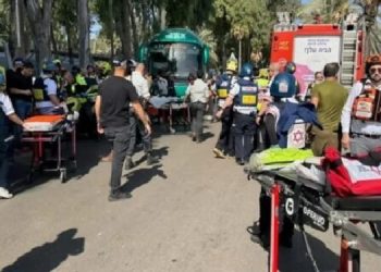 İsrail’de kamyon otobüs durağına daldı: 35 yaralı