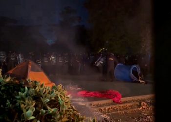 Gürcistan’da seçim protestosuna müdahale