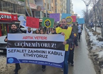 Kamu emekçileri “Sefalet ücretine” karşı iş bıraktı