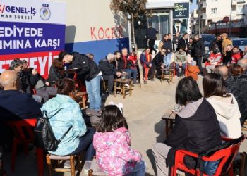 Kayyımın işten attığı işçilerin eylemi 2’nci gününde