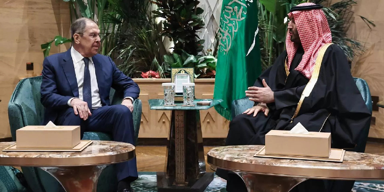 Rus Dışişleri: Lavrov Suudi Arabistan Veliaht Prensi ile görüştü Rus Dışişleri: Lavrov Suudi Arabistan Veliaht Prensi ile görüştü