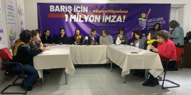 ‘Barış İçin 1 Milyon İmza’ kampanyasına katılım çağrısı ‘Barış İçin 1 Milyon İmza’ kampanyasına katılım çağrısı