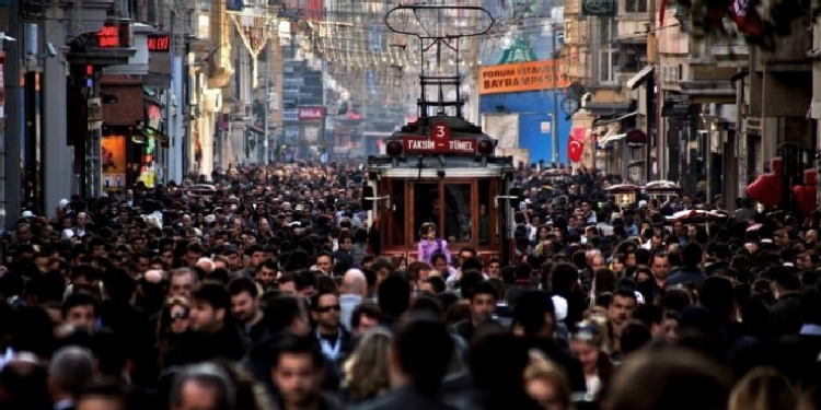 Türkiye nüfusu 85 milyon 664 bine ulaştı Türkiye nüfusu 85 milyon 664 bine ulaştı
