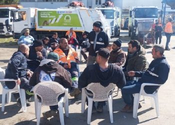 Seyhan Belediyesi’nde işçiler eylemde