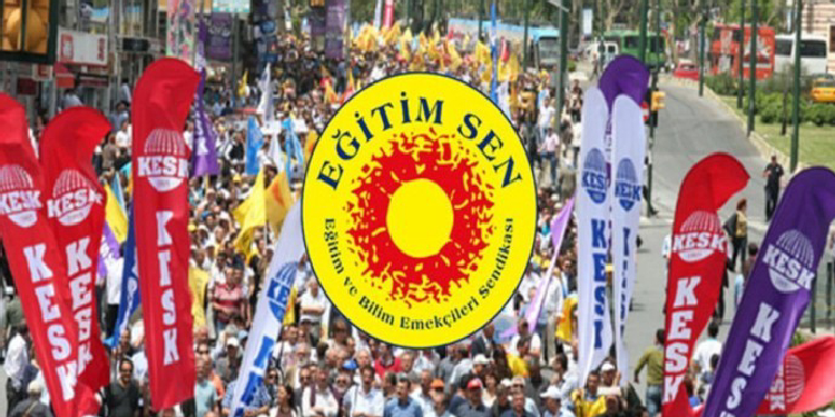 Eğitim Sen MYK’ye ev hapsi Eğitim Sen MYK’ye ev hapsi