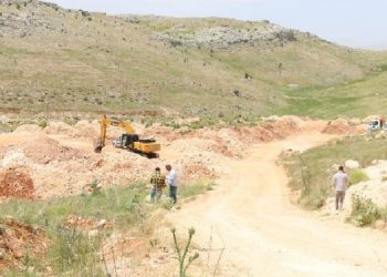 7 köyün ortak alanına taş ocağı ruhsatı, köylüler eylemde