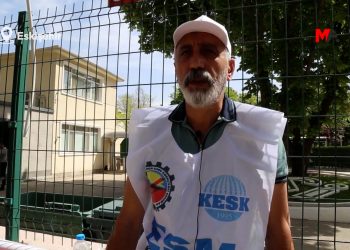 ‘Sürgüne’ karşı oturma eylemi başlattı