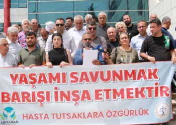 ‘Tecrit kaldırılsın, hasta tutsaklar serbest bırakılsın’