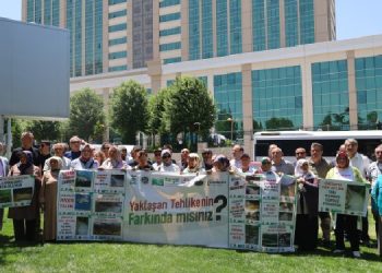 AKP’li vekilin madeninde kaçak atık havuz inşasına köylülerden tepki