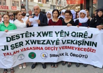 Şırnak’ta ‘İklim ve Kıyı Kanunu’na tepki