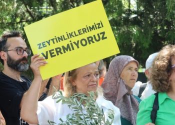 Zeytinlikler için Meclis önünden seslendiler: İşgal yasasını durdurun