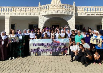 Katliamın yıldönümünde Ezidî kadınlarla buluştular