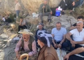 Uludere’de köylülerden madene karşı nöbet