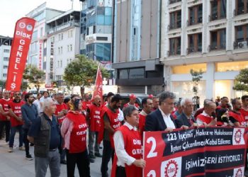 223 işçi direnişte: Sendikalar hakkımıza saldırı durdurulsun