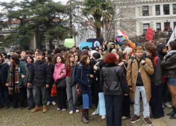 Boğaziçi Üniversitesi öğrencileri eylemde: Kayyımı kabul etmiyoruz