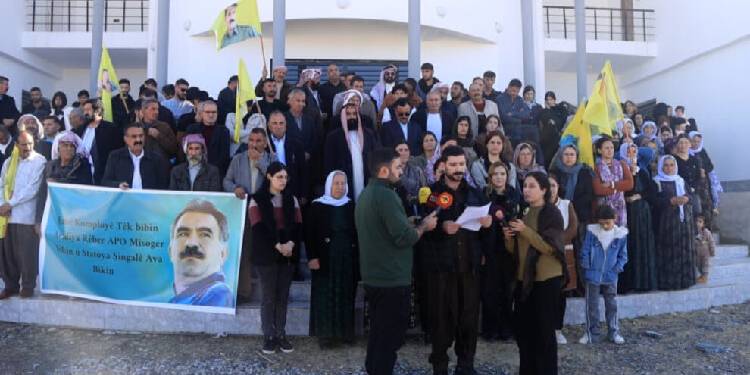 Şengal Özerk Yönetimi: Kalıcı çözüm Öcalan’ın özgürlüğünden geçiyor Şengal Özerk Yönetimi: Kalıcı çözüm Öcalan’ın özgürlüğünden geçiyor