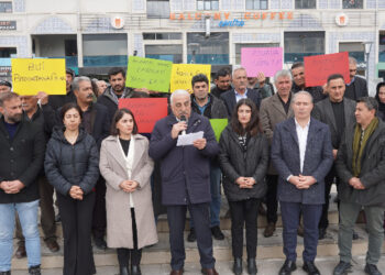 ESP’ye yönelik gözaltılar protesto edildi