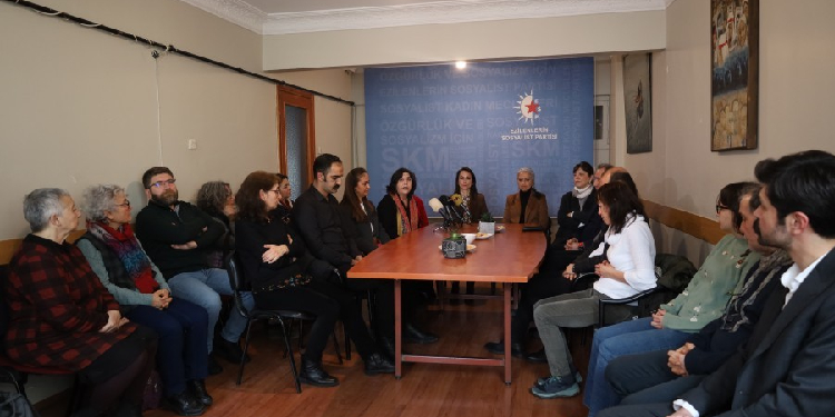 DEM Parti, DBP ve HDK ve sosyalist partilerden ESP’ye dayanışma ziyareti DEM Parti, DBP ve HDK ve sosyalist partilerden ESP’ye dayanışma ziyareti