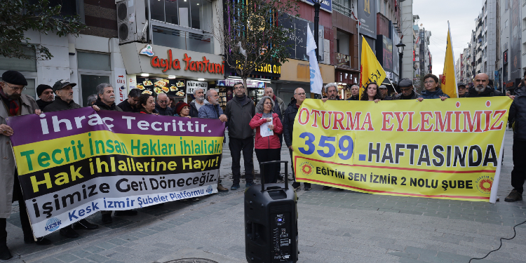 KHK eylemi 359’unca haftasında sürdü KHK eylemi 359’unca haftasında sürdü