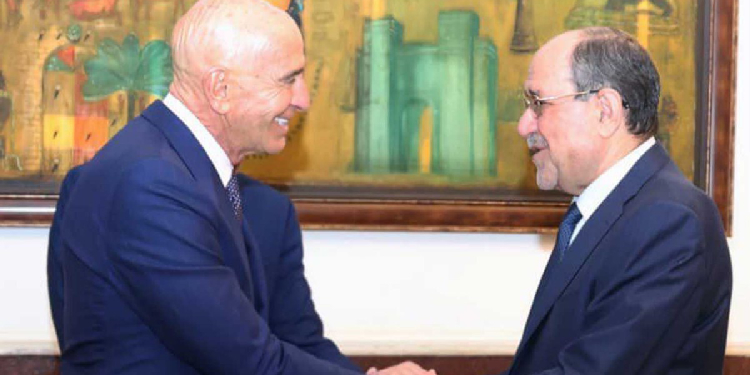 Tom Barrack, Nuri Maliki ile görüştü Tom Barrack, Nuri Maliki ile görüştü