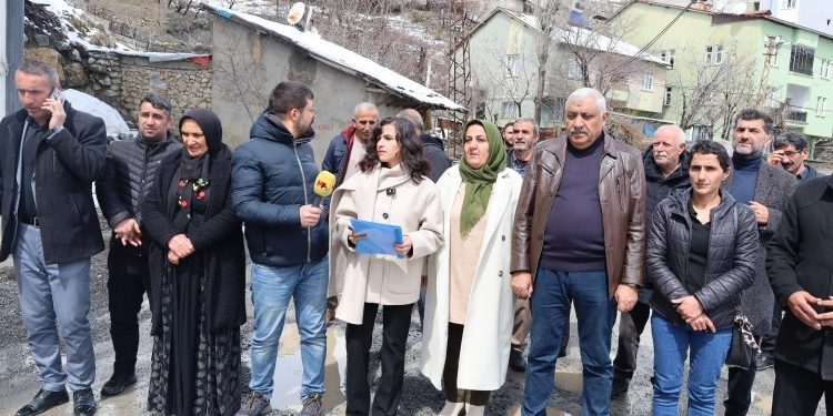 Colemêrg kayyımına ‘hizmet’ protestosu Colemêrg kayyımına ‘hizmet’ protestosu