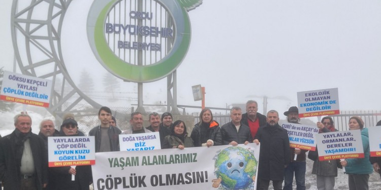 Ordu’da çöp isyanı Ordu’da çöp isyanı