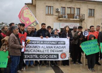 Mercan İplik işçileri: Haklarımızı alana kadar mücadele sürecek