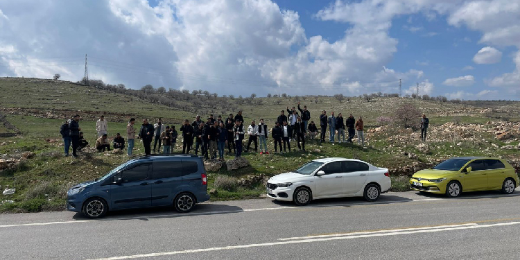 Tarım arazisine taş kesme ocağı projesine tepki Tarım arazisine taş kesme ocağı projesine tepki