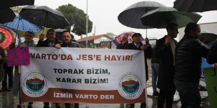 İzmir’den Gımgım’daki JES projesine tepki İzmir’den Gımgım’daki JES projesine tepki