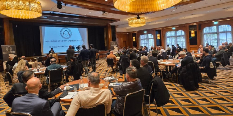 Avrupa Kürt İşverenler Birliği kongresi düzenlendi Avrupa Kürt İşverenler Birliği kongresi düzenlendi