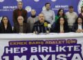 İstanbul’da 1 Mayıs çağrısı: Barış ve demokratik toplum için ses yükseltelim