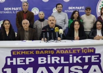 İstanbul’da 1 Mayıs çağrısı: Barış ve demokratik toplum için ses yükseltelim