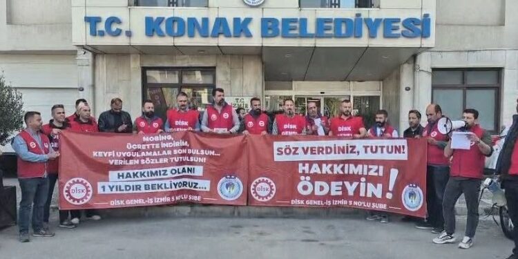 Çalışanlardan CHP’li belediyelere TİS tepkisi