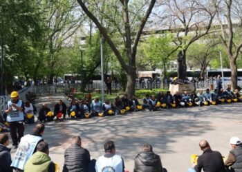 Madenciler 9 gündür Ankara’da direnişte