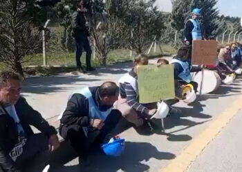 Ankara’ya yürüyen madencilere gözaltı