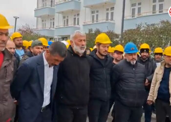 Madencilerin eylemi sürüyor