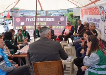 DEM Parti ve HDK’den işçilere ziyaret