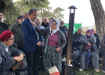 DEM Partili Akın Akbelen’de: Mücadeleden başka yol yok