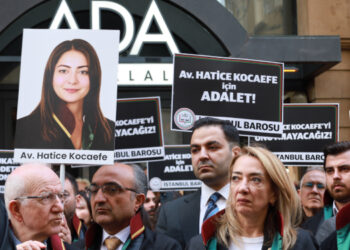 İstanbul Barosu’ndan katledilen Avukat Hatice Kocaefe için eylem