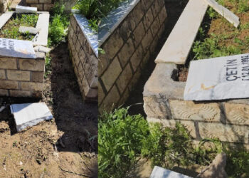 Nisêbîn’de mezarlara saldırı: İnsanlık düşmanları tespit edilmeli