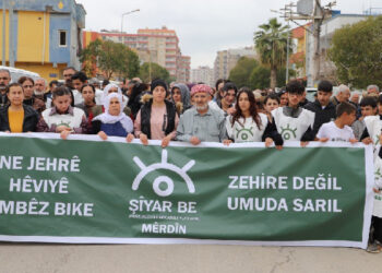 Kızıltepe’de uyuşturucuya karşı yürüyüş