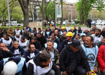 Maden işçilerinin açlık grevi eylemi devam ediyor