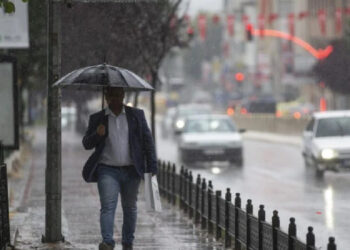 16 kent için sarı kodlu uyarı