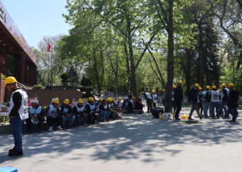 Maden işçilerinin eylemi 6’ncı gününde