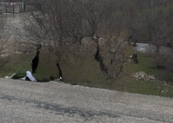 Dereye düşen çocuk için arama çalışması