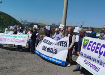 Aliağa’daki çimento tesisine karşı açılan davada keşif yapıldı