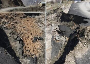 Sileh’ê beldesinde heyelan