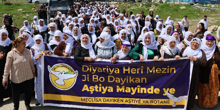 Botan Barış Anneleri: Abdullah Öcalan özgür olmadan çözüm olmaz Botan Barış Anneleri: Abdullah Öcalan özgür olmadan çözüm olmaz