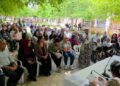Yerine kayyım atanan belediyenin meclis toplantısı halk ile yapıldı